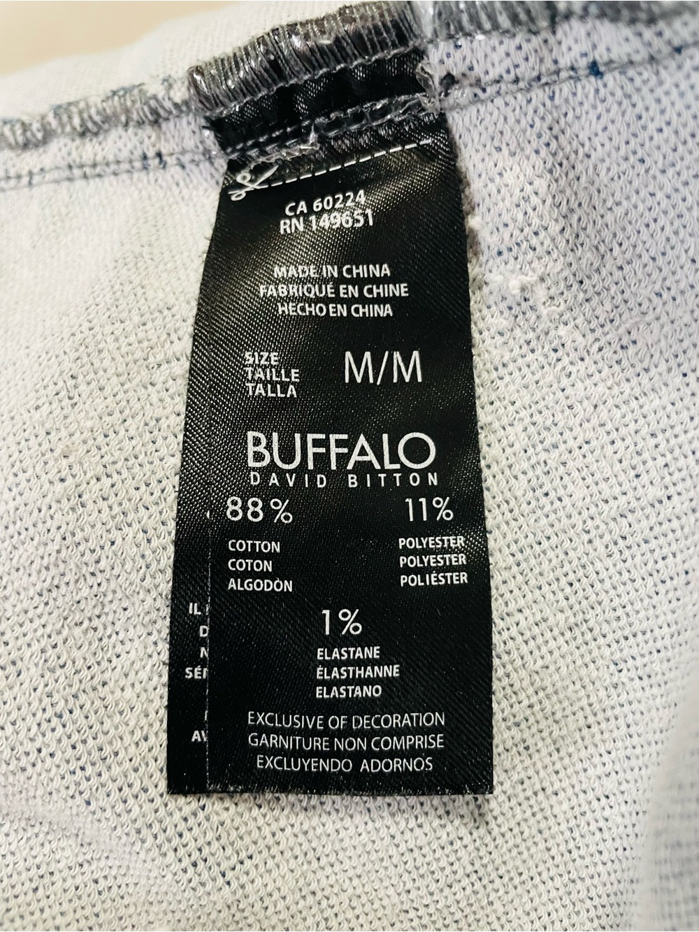 Buffalo David Bitton Medium Blue Jean Jacket View 5